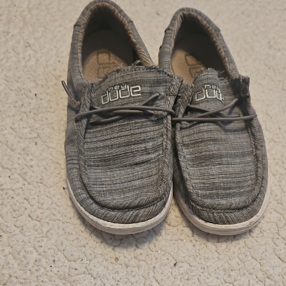 Hey Dude Charcoal Slip-On Shoes